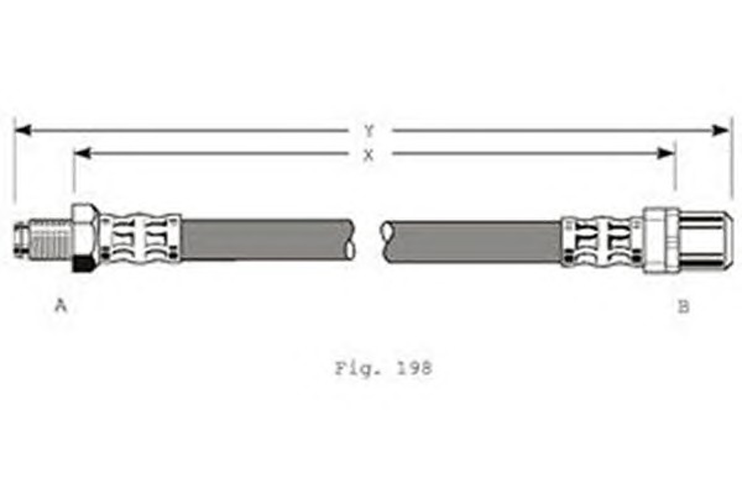 Шланг тормозной GIRLING 9002347