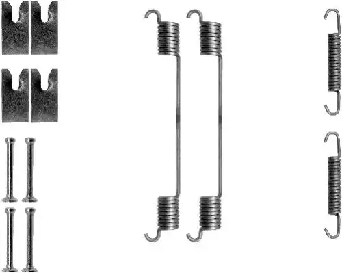 8dz 355 200-651 ремкомплект зад тормоза HELLA/BEHR/PAGID 8DZ 355 200-651