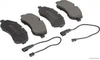Колодки тормозные дисковые комплект HERTH+BUSS JAKOPARTS J3600817