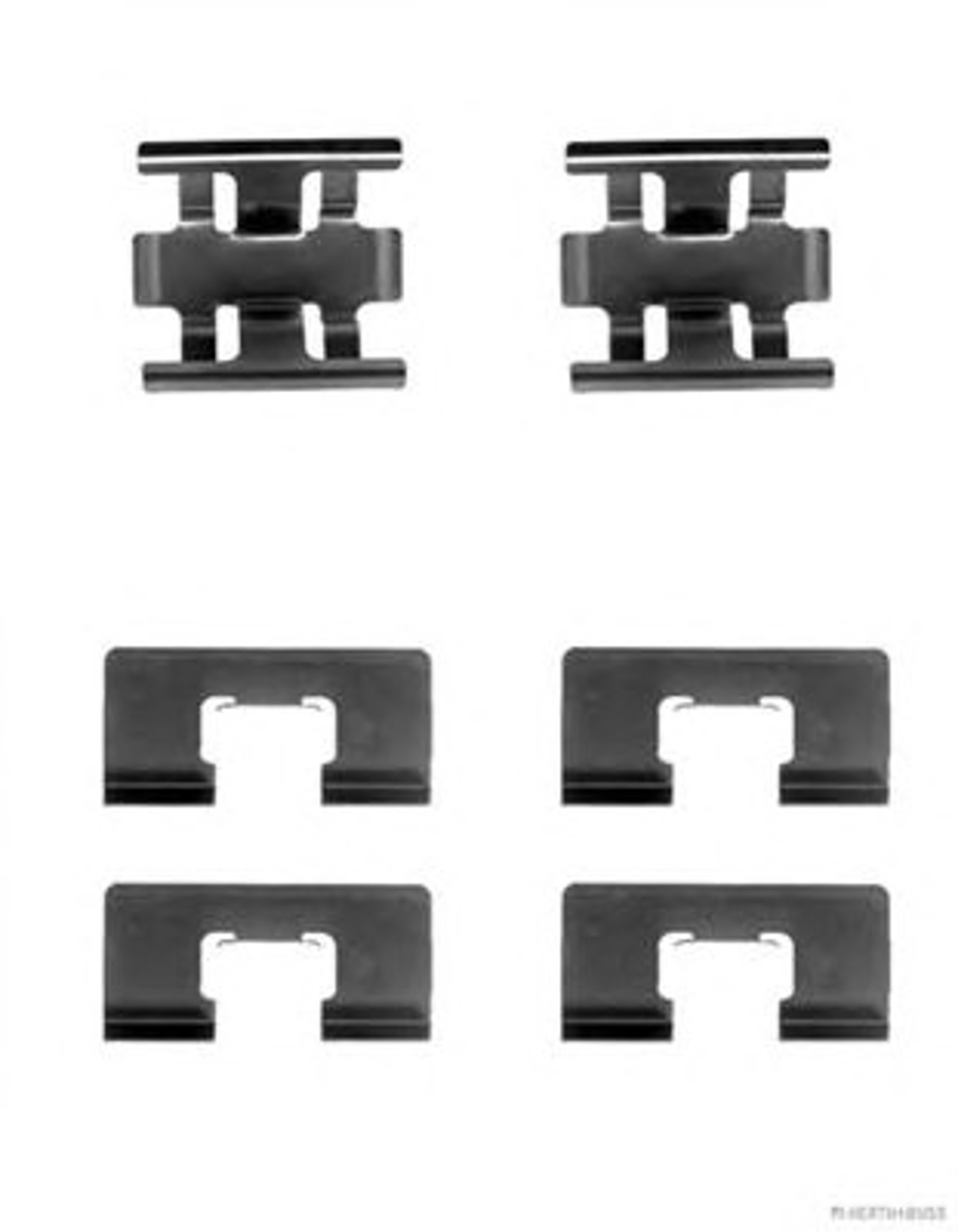 Комплектующие колодки дискового тормоза HERTH+BUSS JAKOPARTS J3664006