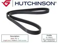 Поликлиновой ремень (ручейковый) HUTCHINSON 2102K6