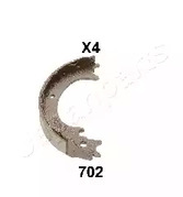 Комплект тормозных колодок стояночная тормозная система JAPANPARTS GF-702AF