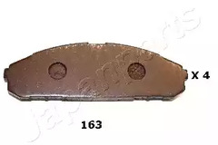 Тормозные колодки JAPANPARTS PA-163AF