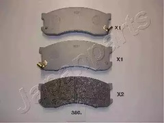 Комплект тормозных колодок дисковый тормоз