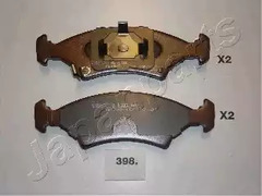 Тормозные колодки JAPANPARTS PA-398AF