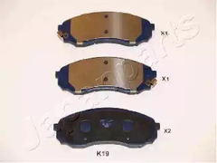 Комплект тормозных колодок дисковый тормоз