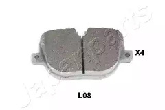 Колодки тормозные дисковые JAPANPARTS PP-L08AF