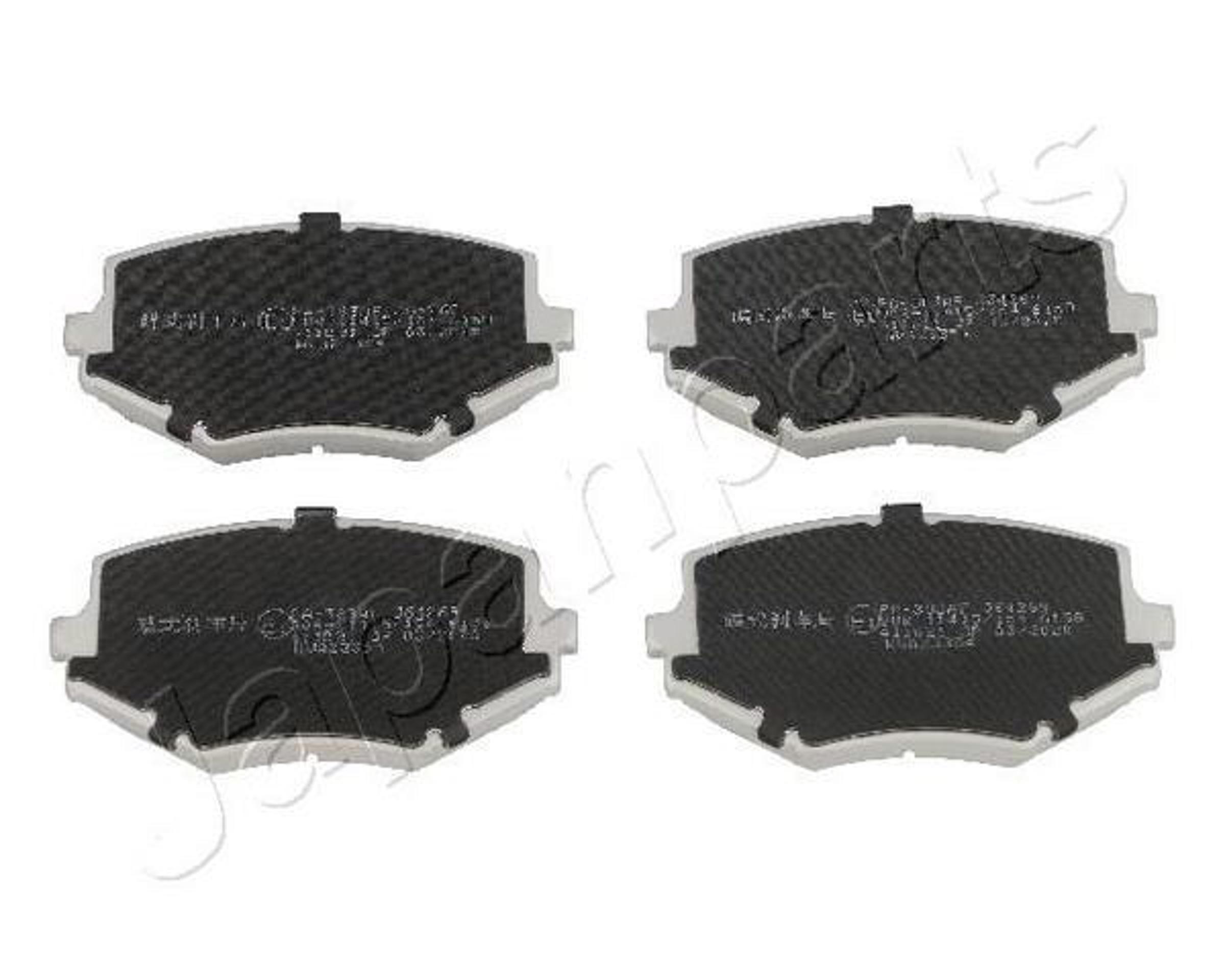 Колодки тормозные дисковые JAPANPARTS PA-383AF