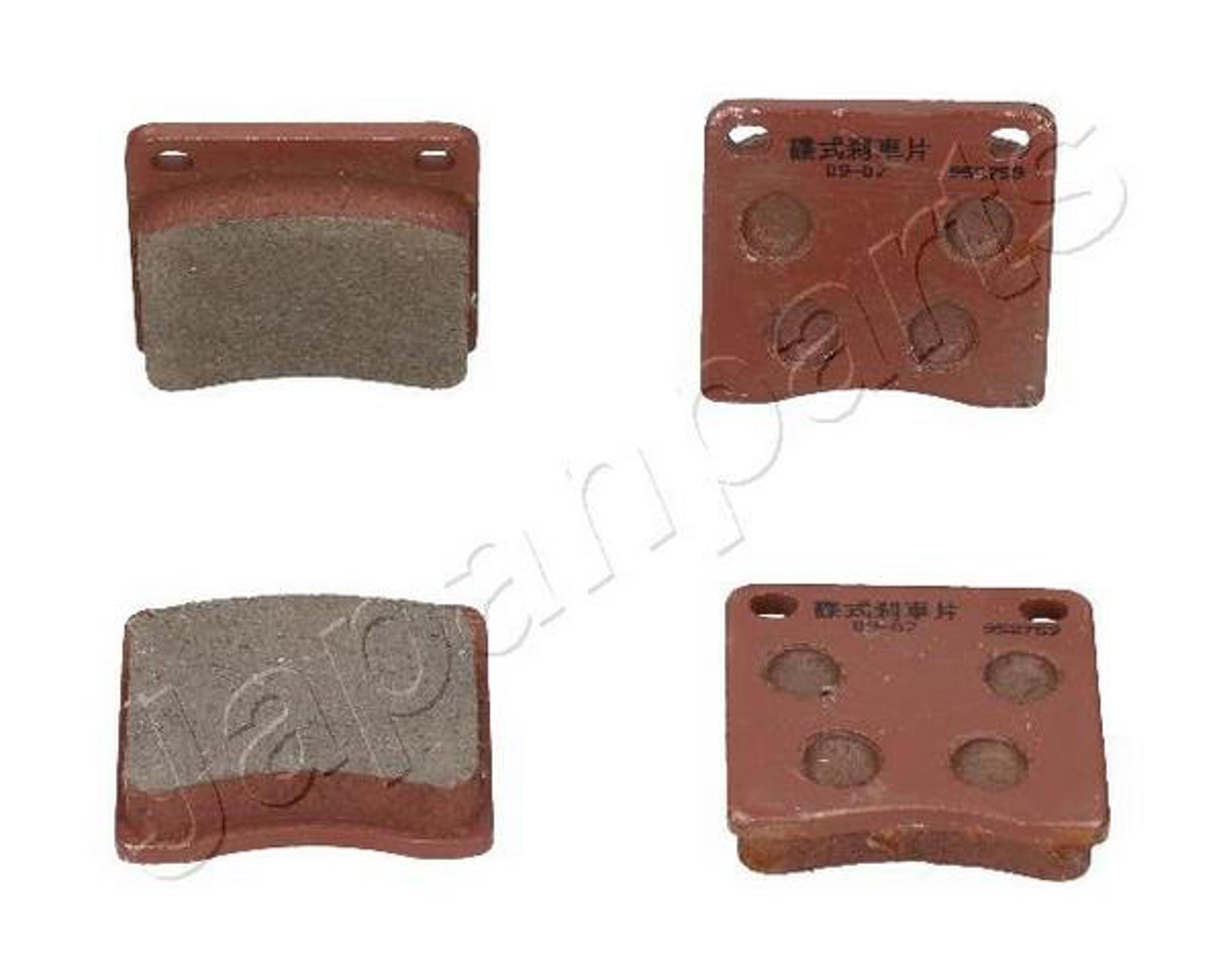 Колодки тормозные дисковые JAPANPARTS PA-402AF
