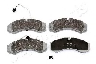 Тормозные колодки JAPANPARTS PP-100AF
