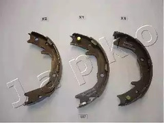 Комплект тормозных колодок стояночная тормозная система JAPKO 55507