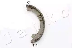 Комплект тормозных колодок стояночная тормозной системы JAPKO 55911