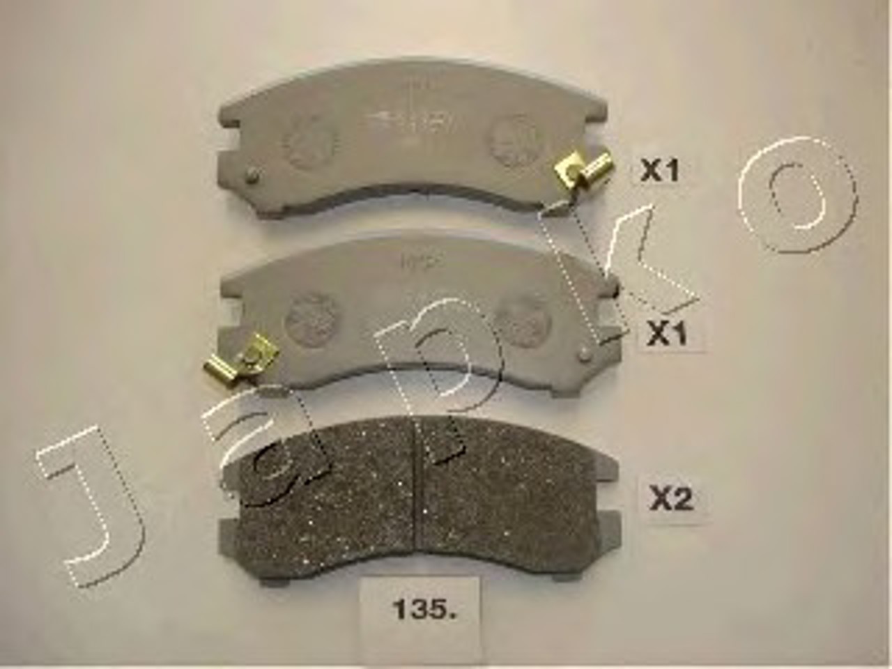 Колодки тормозные дисковые JAPKO 50135