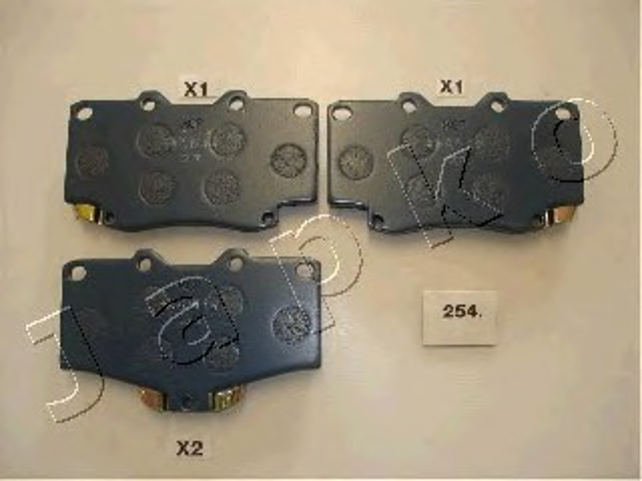 Колодки тормозные дисковые JAPKO 50254