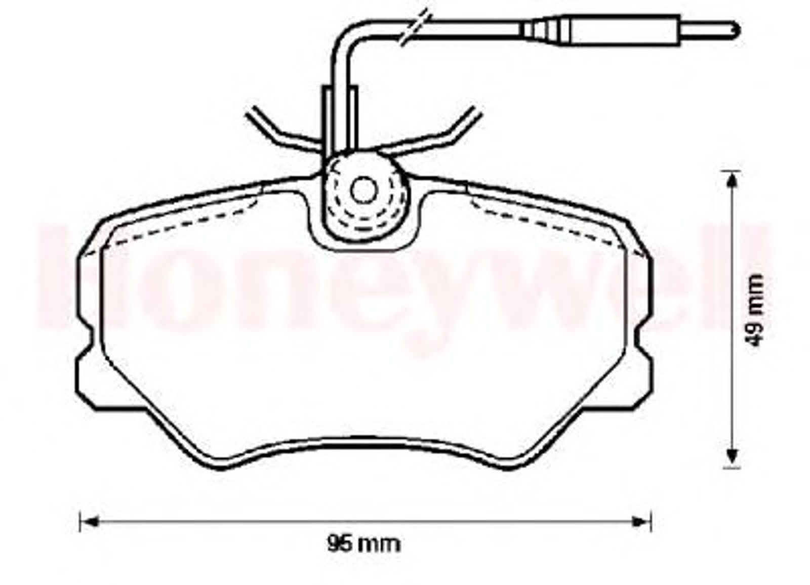 Колодки тормозные дисковые JURID 571359D