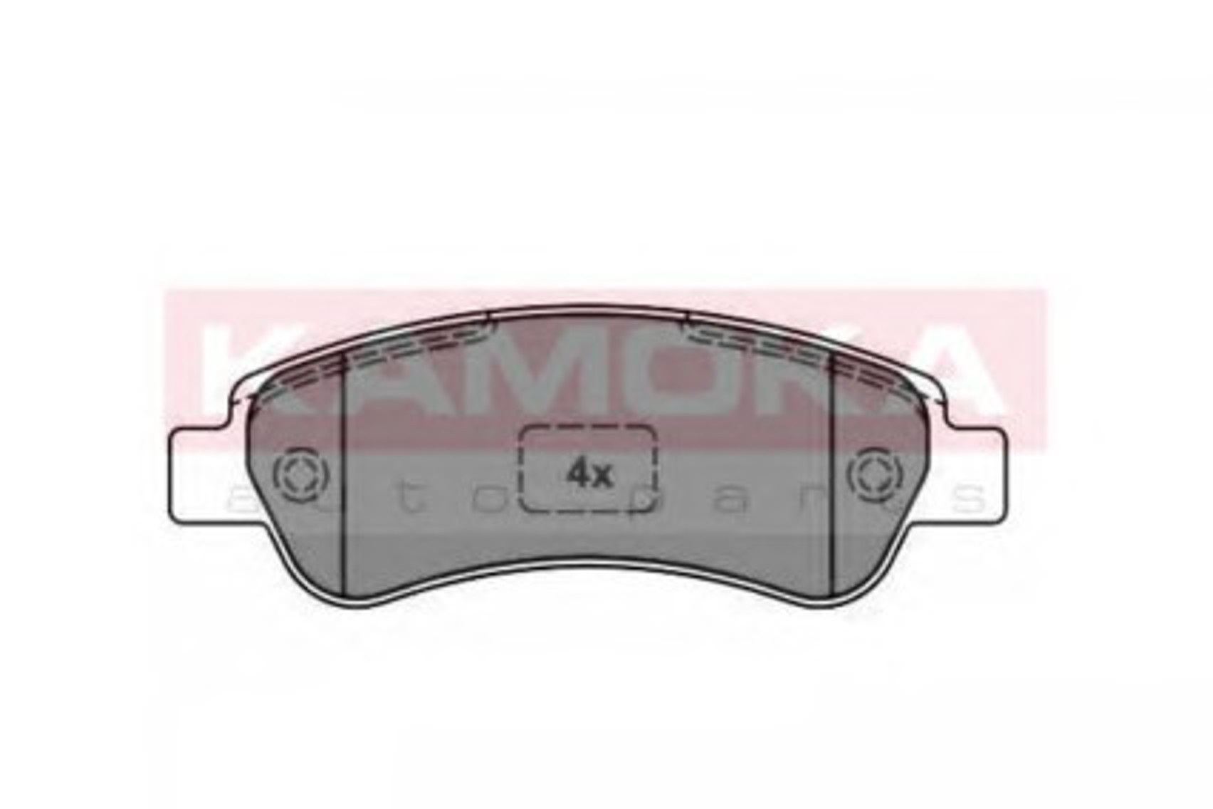 Колодки тормозные дисковые KAMOKA JQ101102