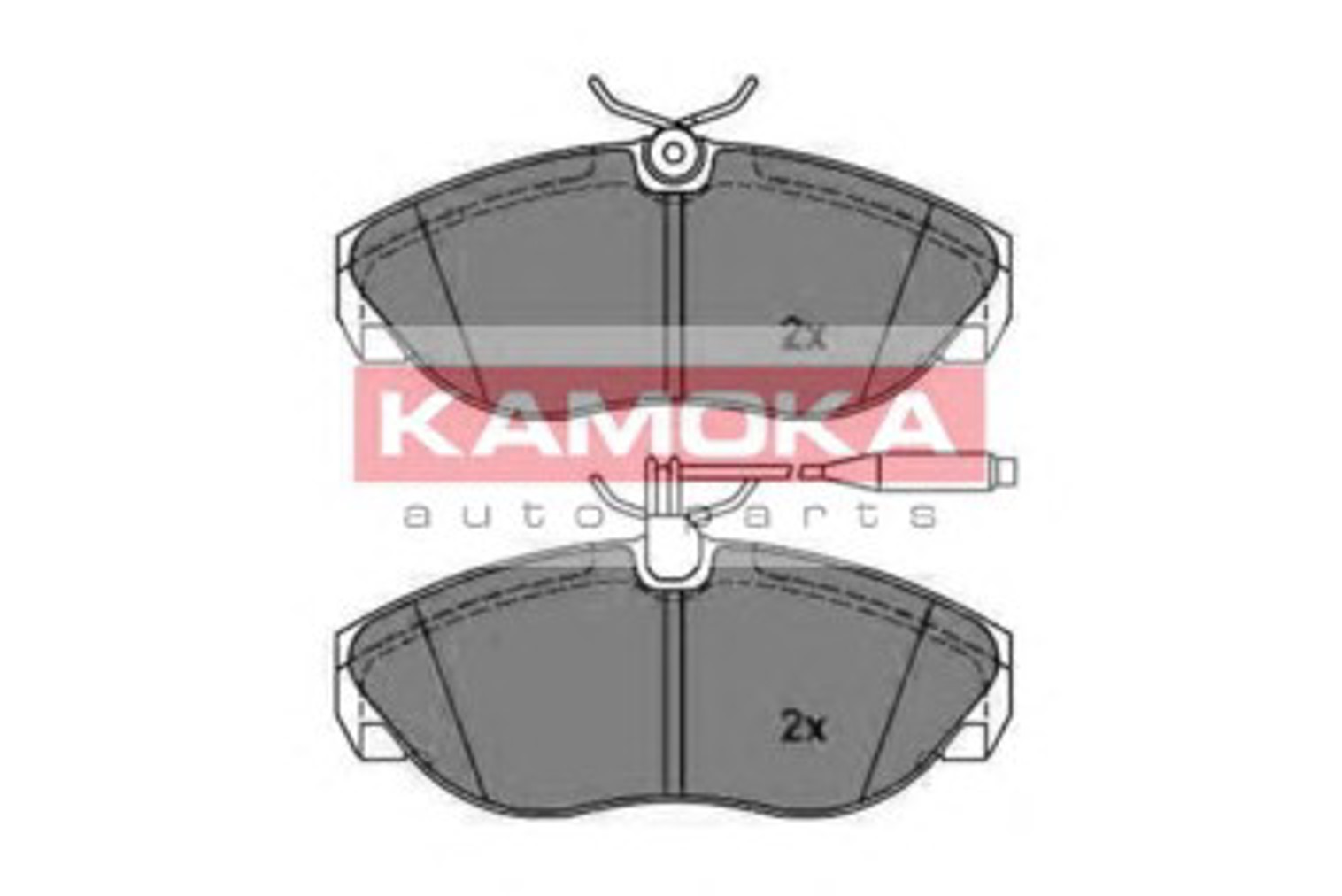 Колодки тормозные дисковые KAMOKA JQ1011934
