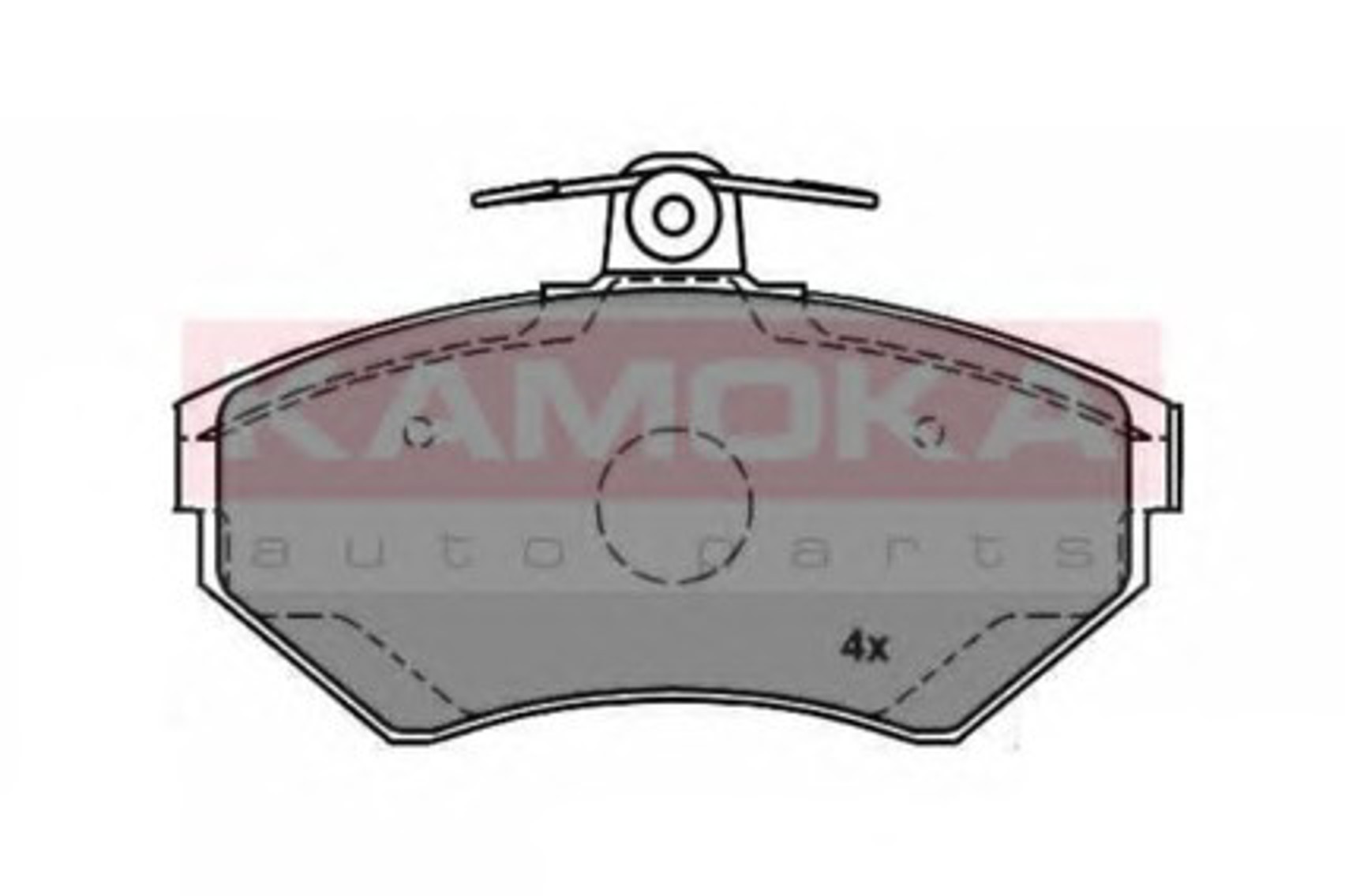 Колодки тормозные дисковые KAMOKA JQ1012578
