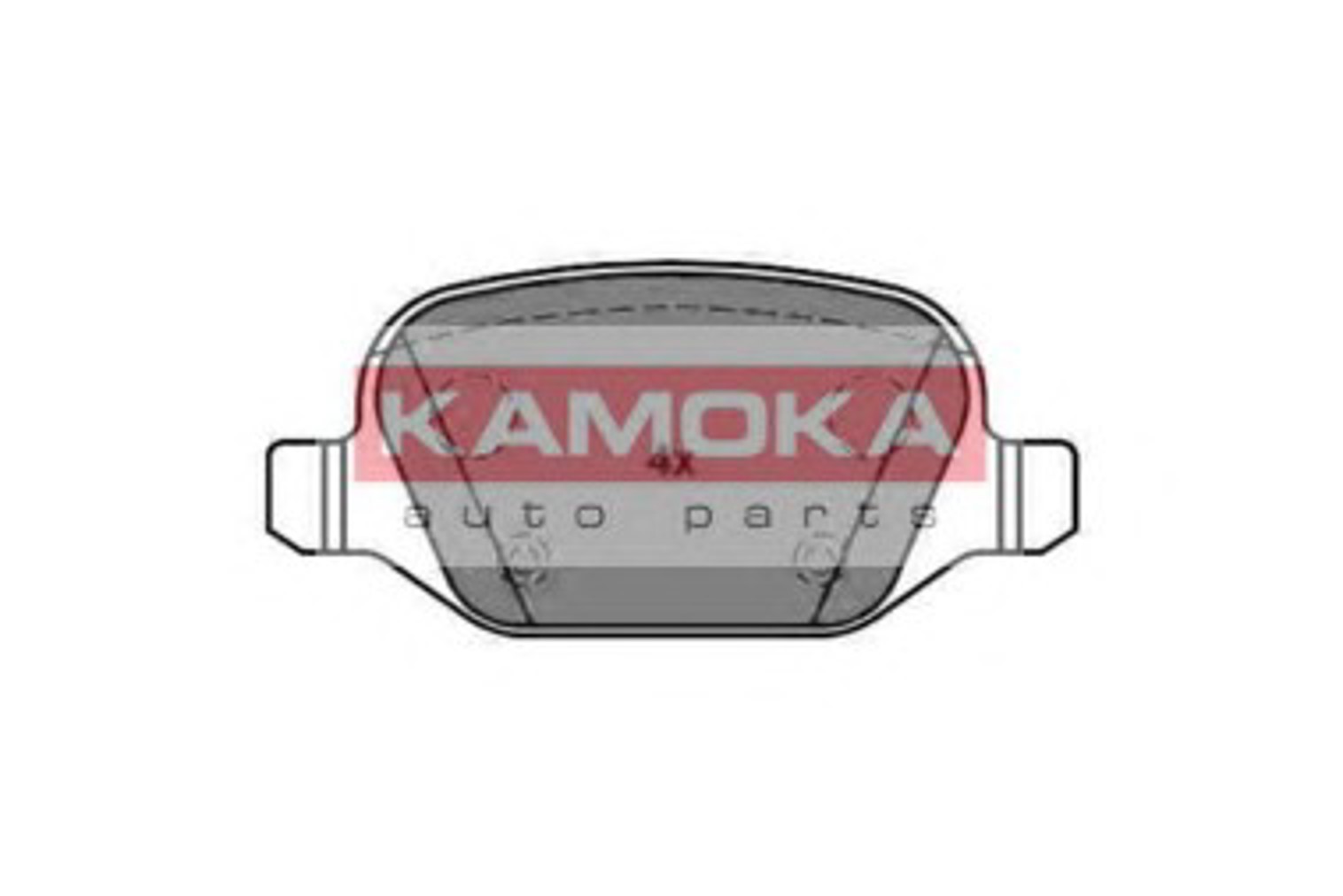 Колодки тормозные дисковые KAMOKA JQ1012698