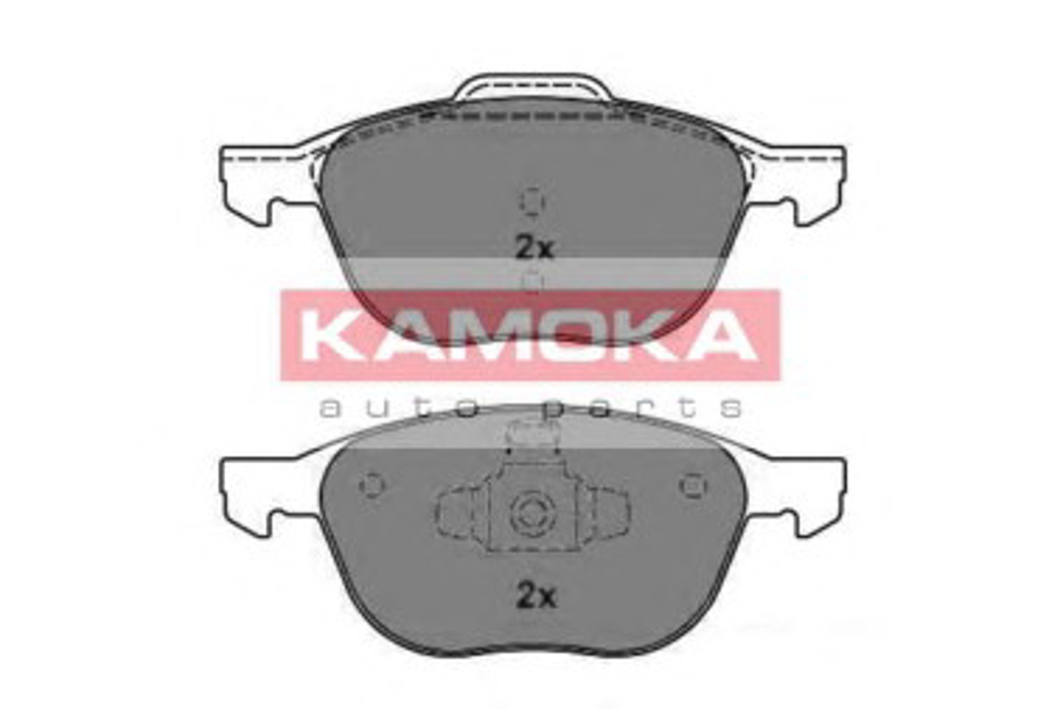 Колодки тормозные дисковые комплект KAMOKA JQ1013188