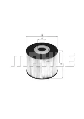 Топливный фильтр MAHLE/KNECHT KX331D