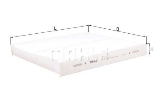 Cabin filter element