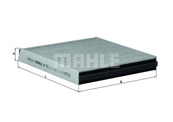 Фильтр салона MAHLE/KNECHT LAK593