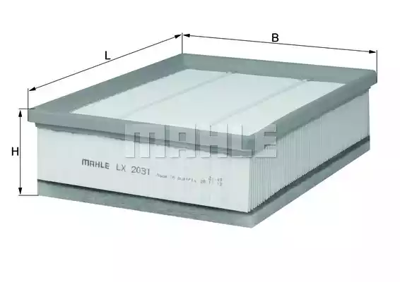 Воздушный фильтр MAHLE/KNECHT LX2031