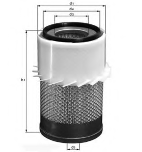 Фильтр воздушный MAHLE/KNECHT LX730