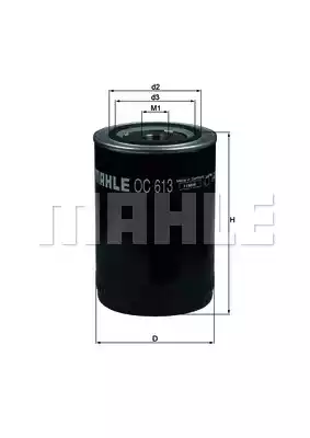 Масляный фильтр MAHLE/KNECHT OC613