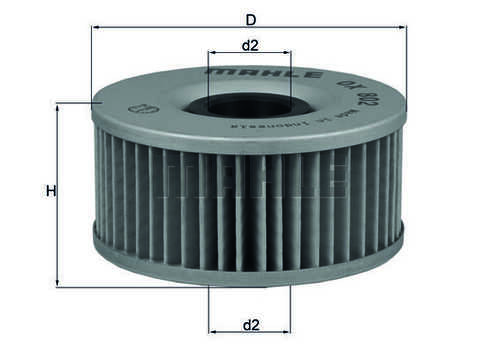 Масляный фильтр MAHLE/KNECHT OX 802