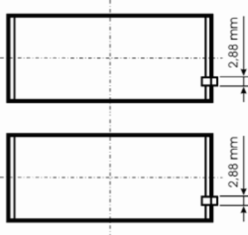 79 328 600 вкладыши шатунные пара 6x KOLBENSCHMIDT 79 328 600