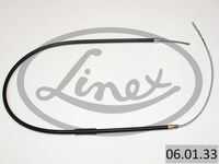 Трос стояночного тормоза LINEX 06.01.33