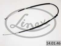 Трос стояночного тормоза LINEX 14.01.46