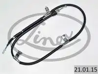 Трос стояночного тормоза лев kia ceed all 2006- 1670/1475мм