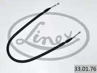 Трос р/т psa ds5 5008 левый - 330176 LINEX 33.01.76