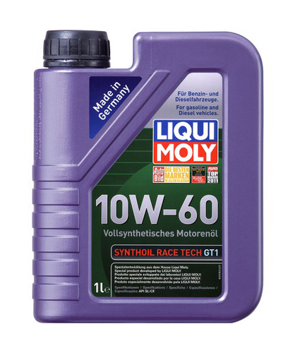 Моторное масло synthoil race tech gt1 10w-60 LIQUI MOLY 8908