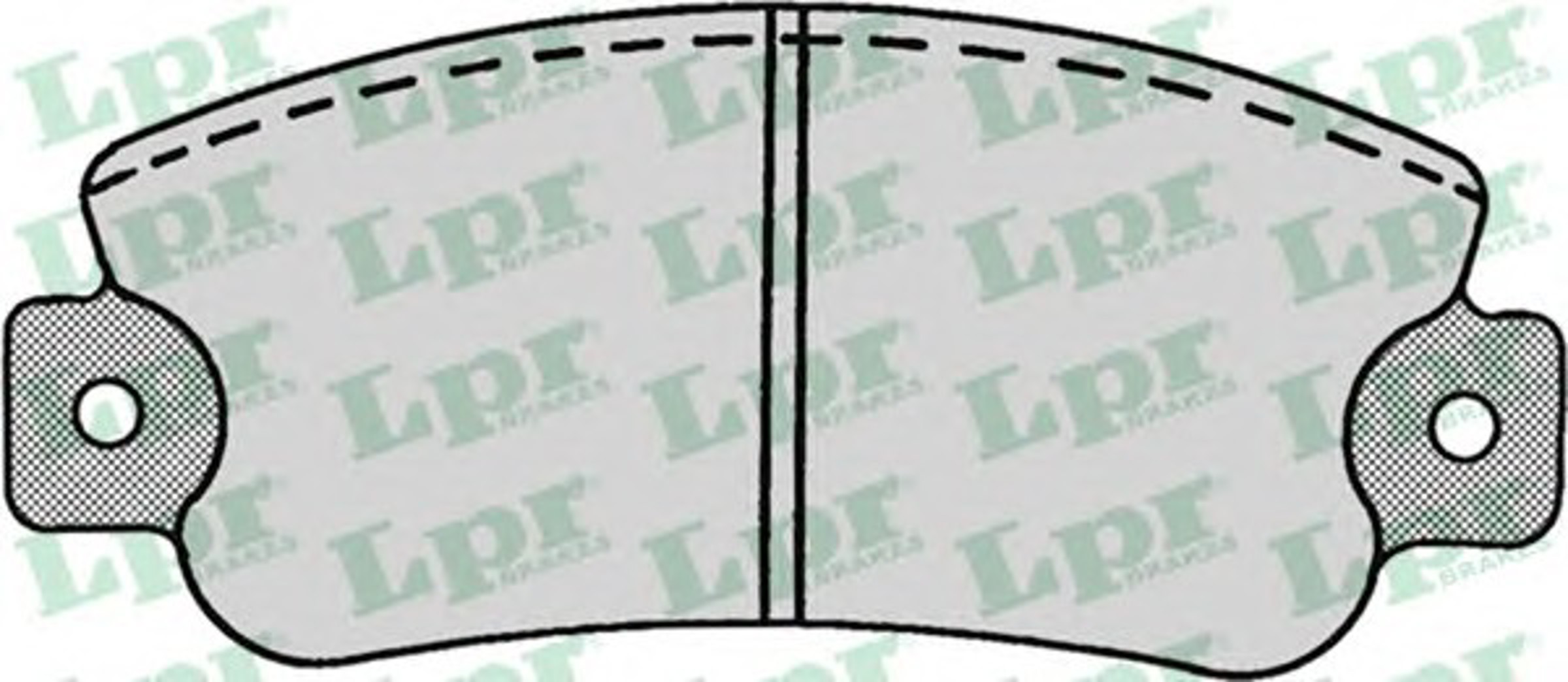Колодки тормозные дисковые LPR 05P021