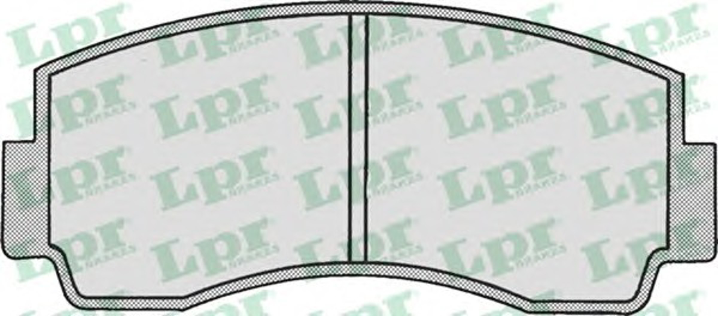Колодки тормозные дисковые LPR 05P167