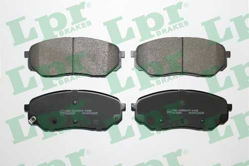 Колодки тормозные дисковые lpr LPR 05P2035