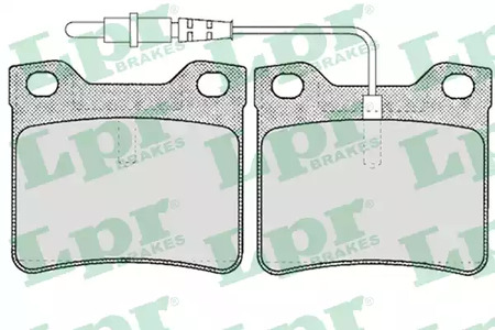 Тормозные колодки LPR 05P623