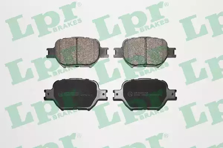 Тормозные колодки LPR 05P837