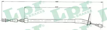 Cable parking brake LPR C0409B