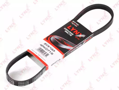 Поликлиновой ремень LYNXAUTO 4PK0718