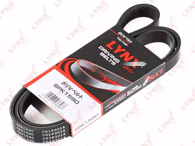 Поликлиновой ремень LYNXAUTO 6PK1590