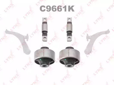 Комплект сайлентблоков LYNXAUTO C9661K