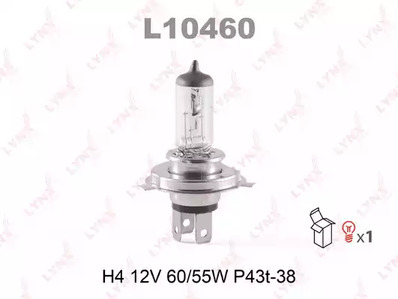 Лампа галогеновая LYNXAUTO L10460