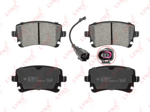Тормозные колодки LYNXAUTO BD-8033