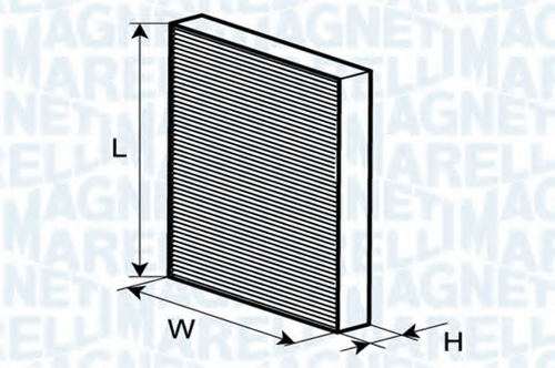 Салонный фильтр MAGNETI MARELLI 350203062420