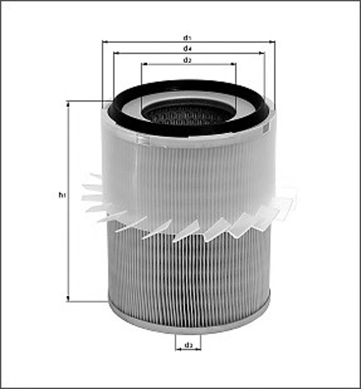 Фильтр воздушный MAGNETI MARELLI 154098219190